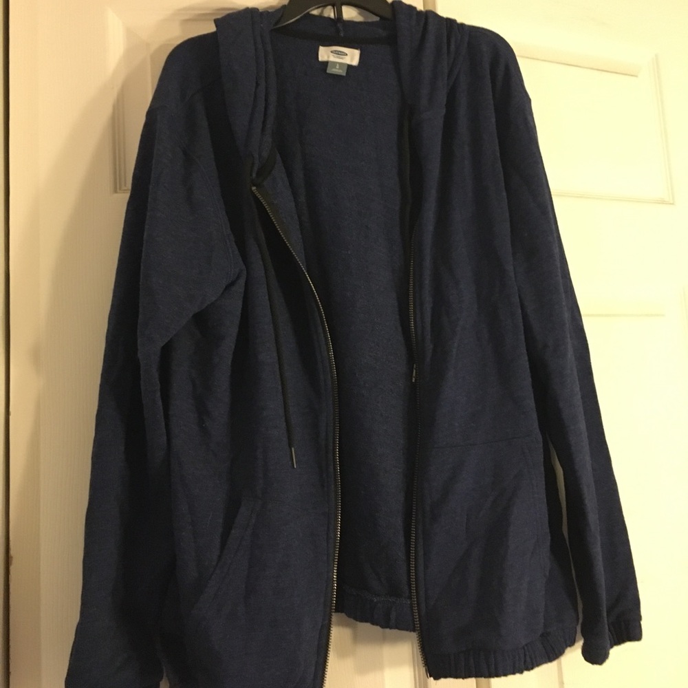 Navy Old Navy Sweater Jacket.